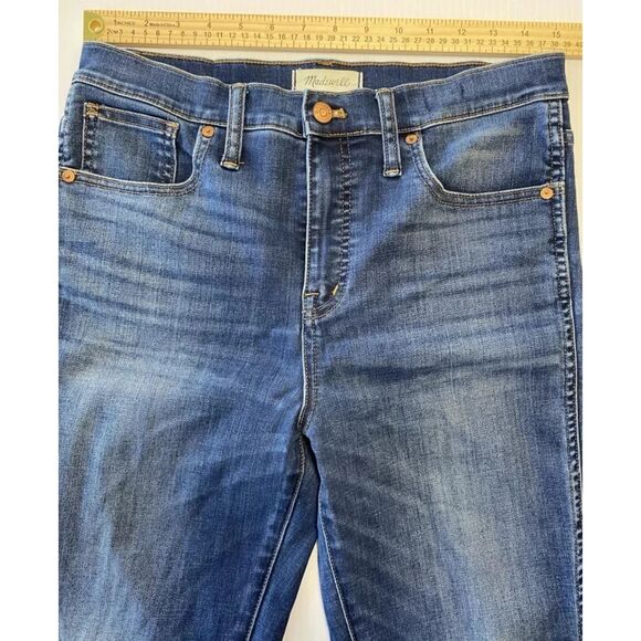 Madewell 10" High Rise Women's Skinny Ankle Jeans Size 30 (Fit 30"x 28") - Picture 5 of 12